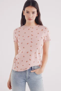Springfield Camiseta estampado frutas
