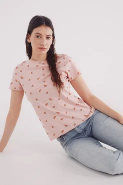 Springfield Camiseta estampado frutas