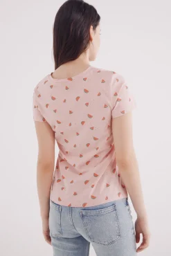Springfield Camiseta estampado frutas
