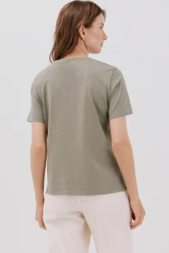 Cortefiel Camiseta estampado posicional