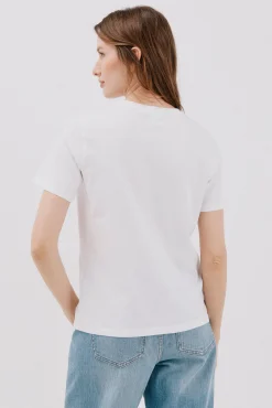 Cortefiel Camiseta estampado posicional