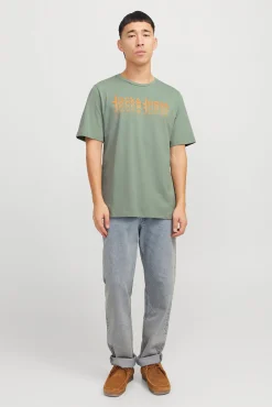 Jack & Jones Camiseta estándar fit logo