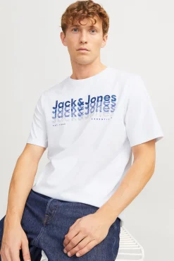 Jack & Jones Camiseta estándar fit logo