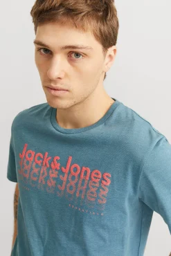 Jack & Jones Camiseta estándar fit logo