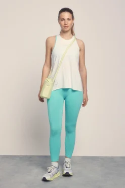 Dash and Stars Camiseta fluida modal blanco