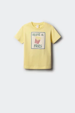 Crianças Springfield Kids Camiseta french fries niño