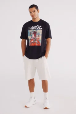 Springfield Camiseta Gorillaz Plastic Beach