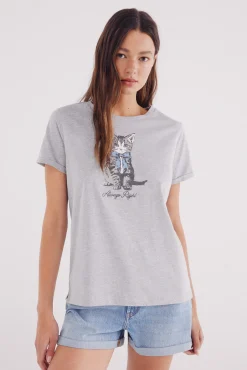 Springfield Camiseta gráfica