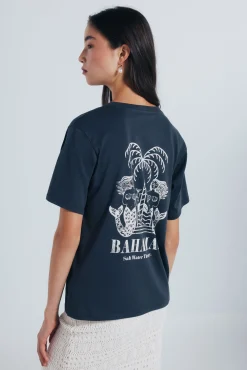 Springfield Camiseta gráfica espalda