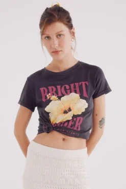 Springfield Camiseta gráfica flor