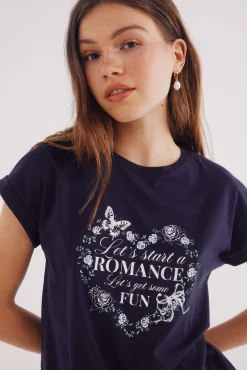 Springfield Camiseta gráfica flores