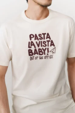 OOTO Camiseta gráfica lavada