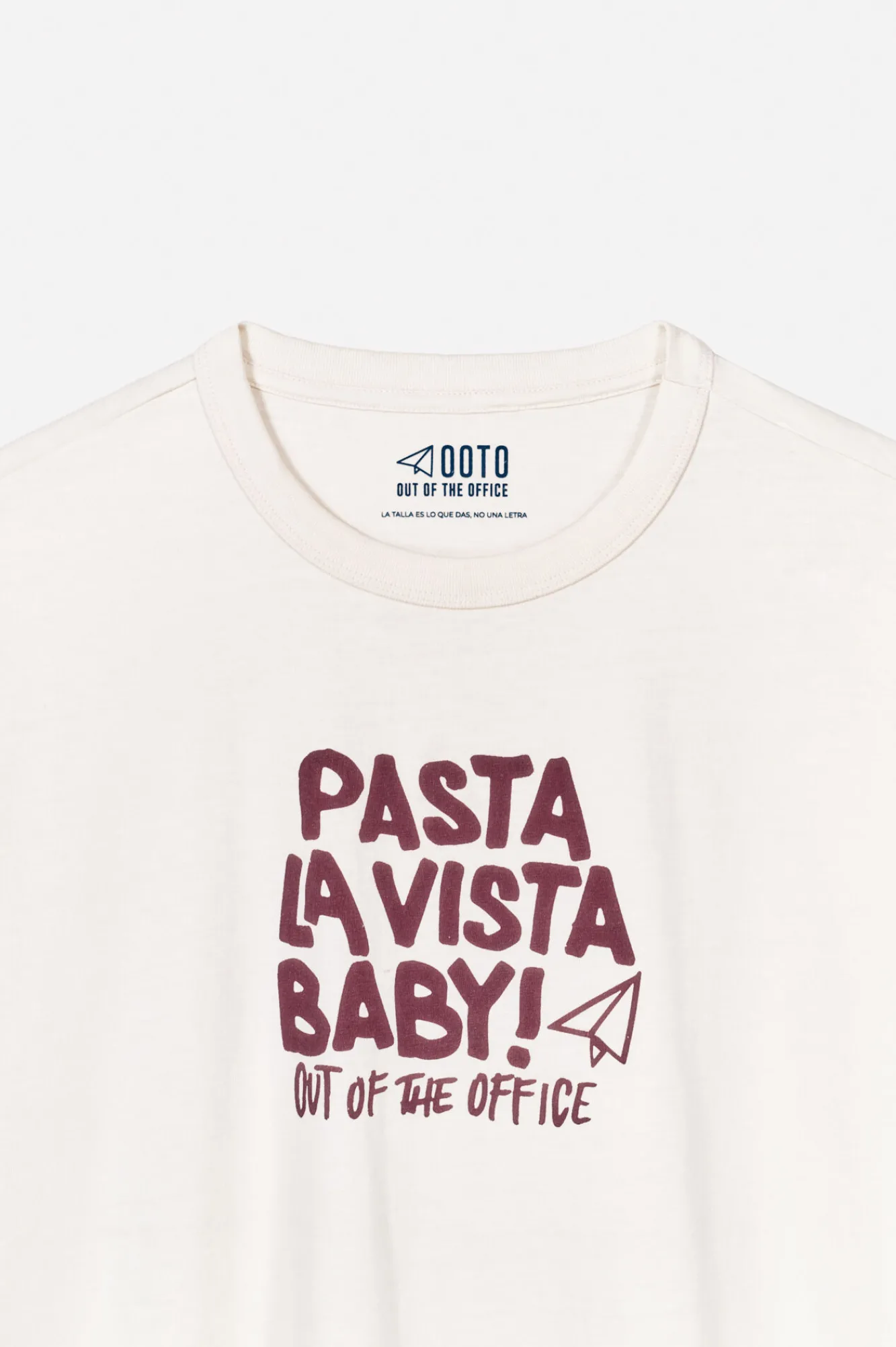 OOTO Camiseta gráfica lavada