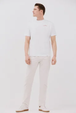 Cortefiel Camiseta gráfica salmorejo
