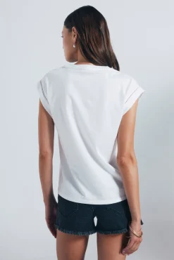 Springfield Camiseta gráfica étnica mangas lace