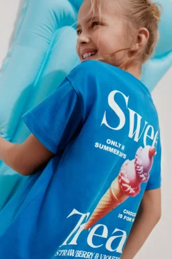 Crianças Springfield Kids Camiseta helado niña