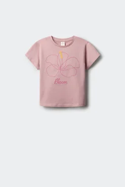 Crianças Springfield Kids Camiseta hibiscus niña
