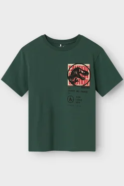 Crianças Name it Camiseta Jurassic Park