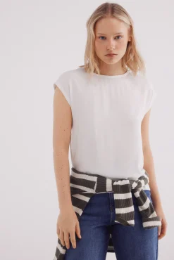 Springfield Camiseta lisa viscosa