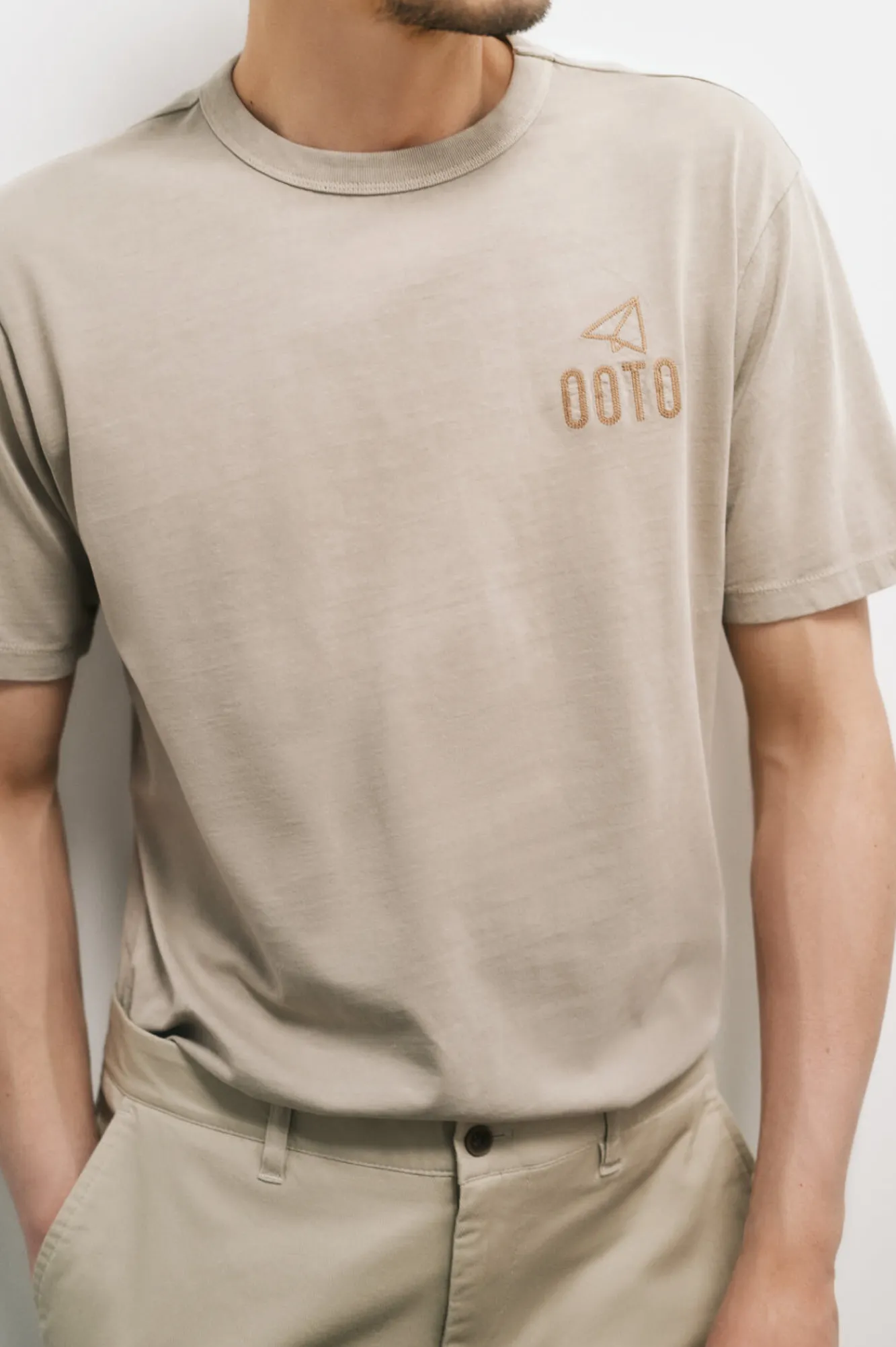 OOTO Camiseta logo lavada