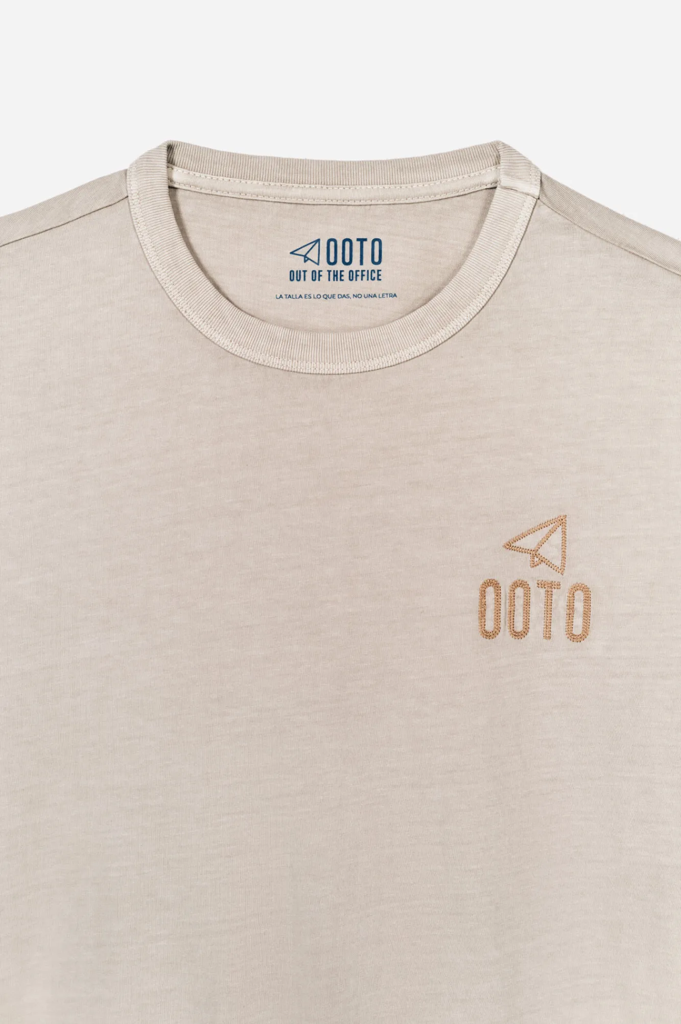OOTO Camiseta logo lavada