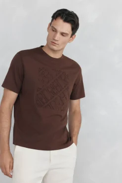 Pedro del Hierro Camiseta logos relieve