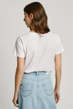 Pepe Jeans Camiseta Macy V-Neck Manga Corta