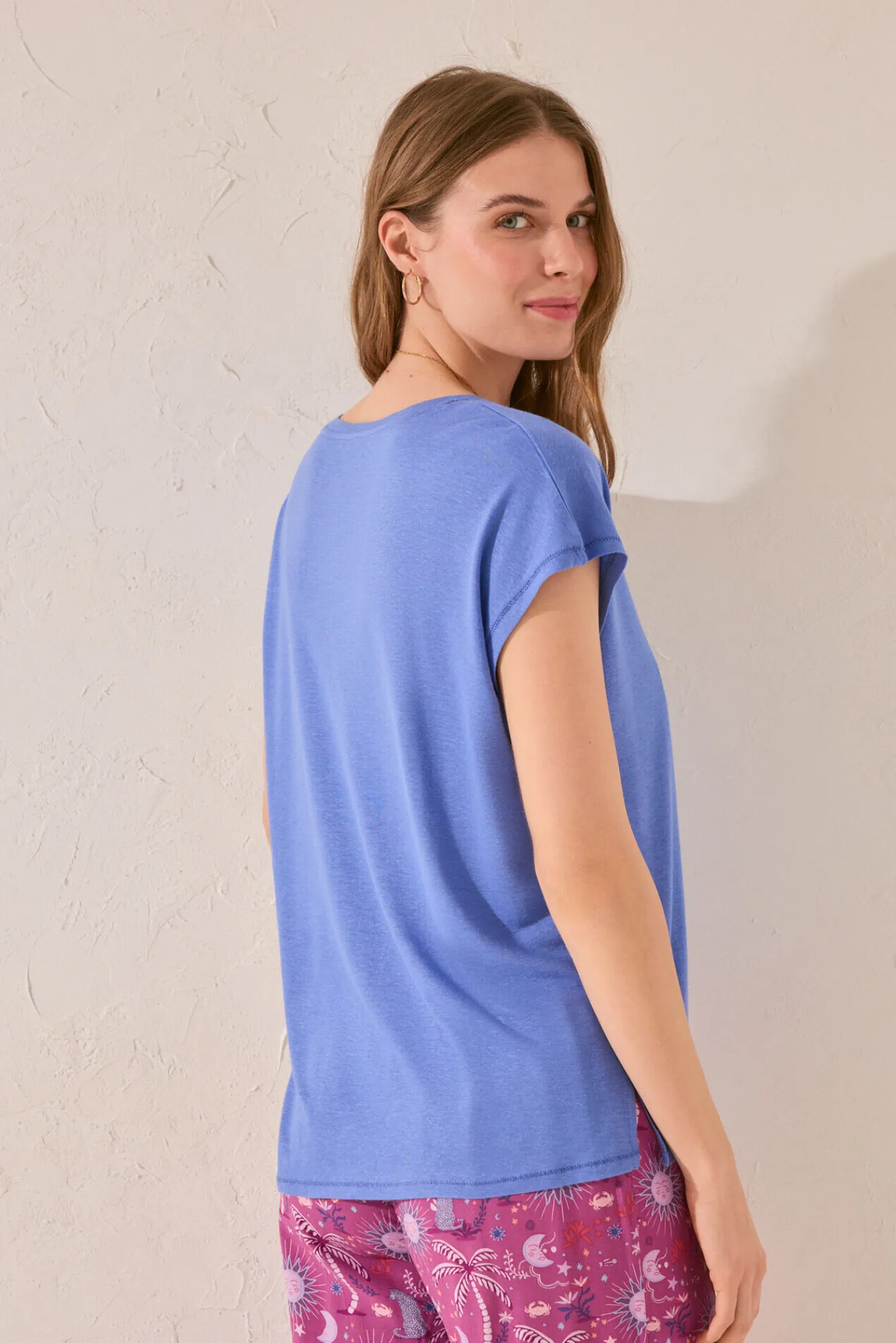 Women'secret Camiseta manga corta claro