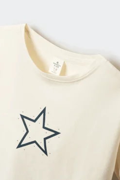 Crianças Springfield Kids Camiseta manga corta estrella niña