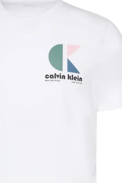 Calvin Klein Camiseta manga corta logo bauhaus.