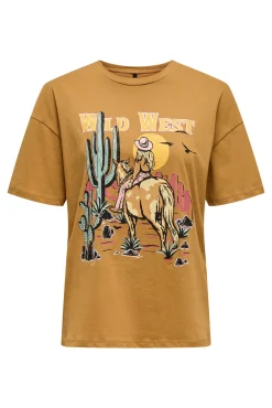 Only Camiseta manga corta regular fit