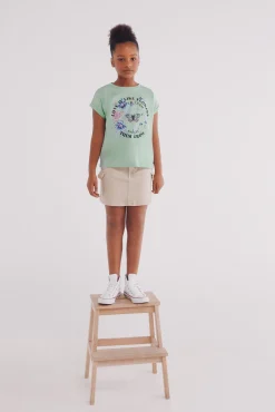 Crianças Springfield Kids Camiseta Mariposa niña
