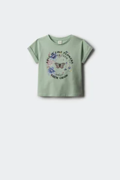 Crianças Springfield Kids Camiseta Mariposa niña
