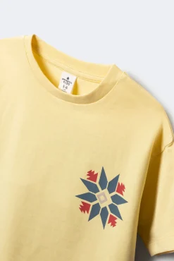 Crianças Springfield Kids Camiseta mosaico navajo niño