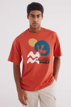 Springfield Camiseta motivo formas