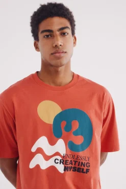 Springfield Camiseta motivo formas
