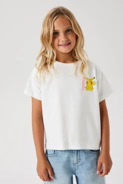 Crianças Name it Camiseta niña Pikachu