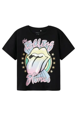 Crianças Name it Camiseta niña Rolling Stones