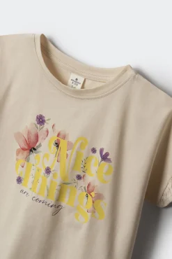 Crianças Springfield Kids Camiseta Nice Things niña