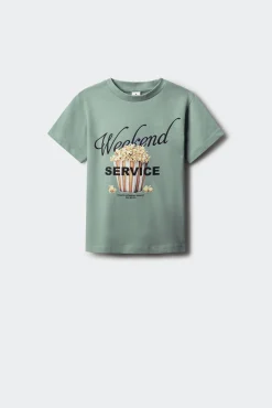 Crianças Springfield Kids Camiseta Palomitas niño