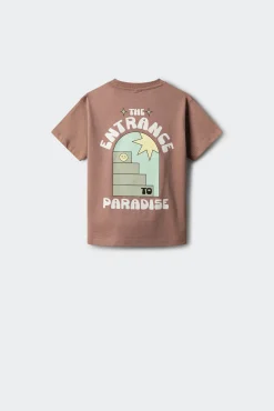 Crianças Springfield Kids Camiseta Paradise niño