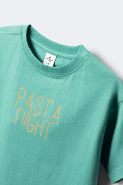 Crianças Springfield Kids Camiseta pasta niño