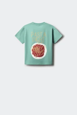 Crianças Springfield Kids Camiseta pasta niño