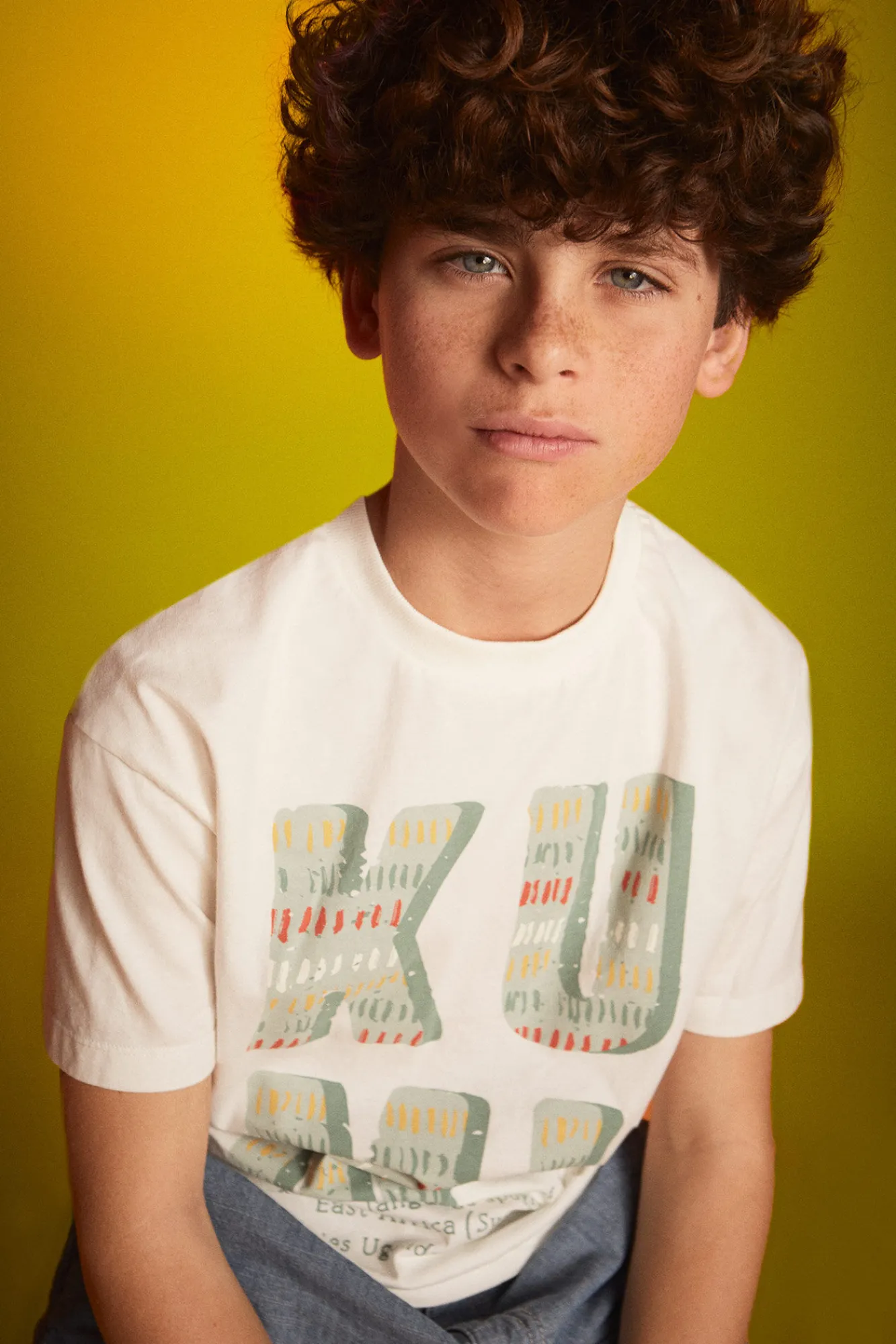 Crianças Springfield Kids Camiseta Proyecto Babies Uganda