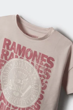 Crianças Springfield Kids Camiseta Ramones niña