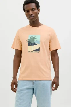 Jack & Jones Camiseta regular fit estampada