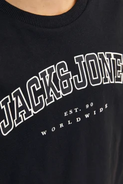 Crianças Jack & Jones Junior Camiseta regular fit estampada