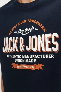 Crianças Jack & Jones Junior Camiseta regular fit estampada