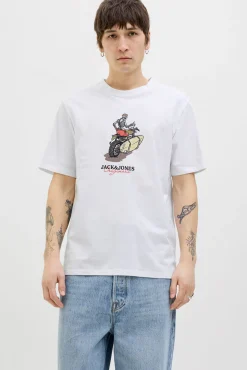 Jack & Jones Camiseta regular fit estampada
