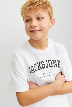 Crianças Jack & Jones Junior Camiseta regular fit estampada